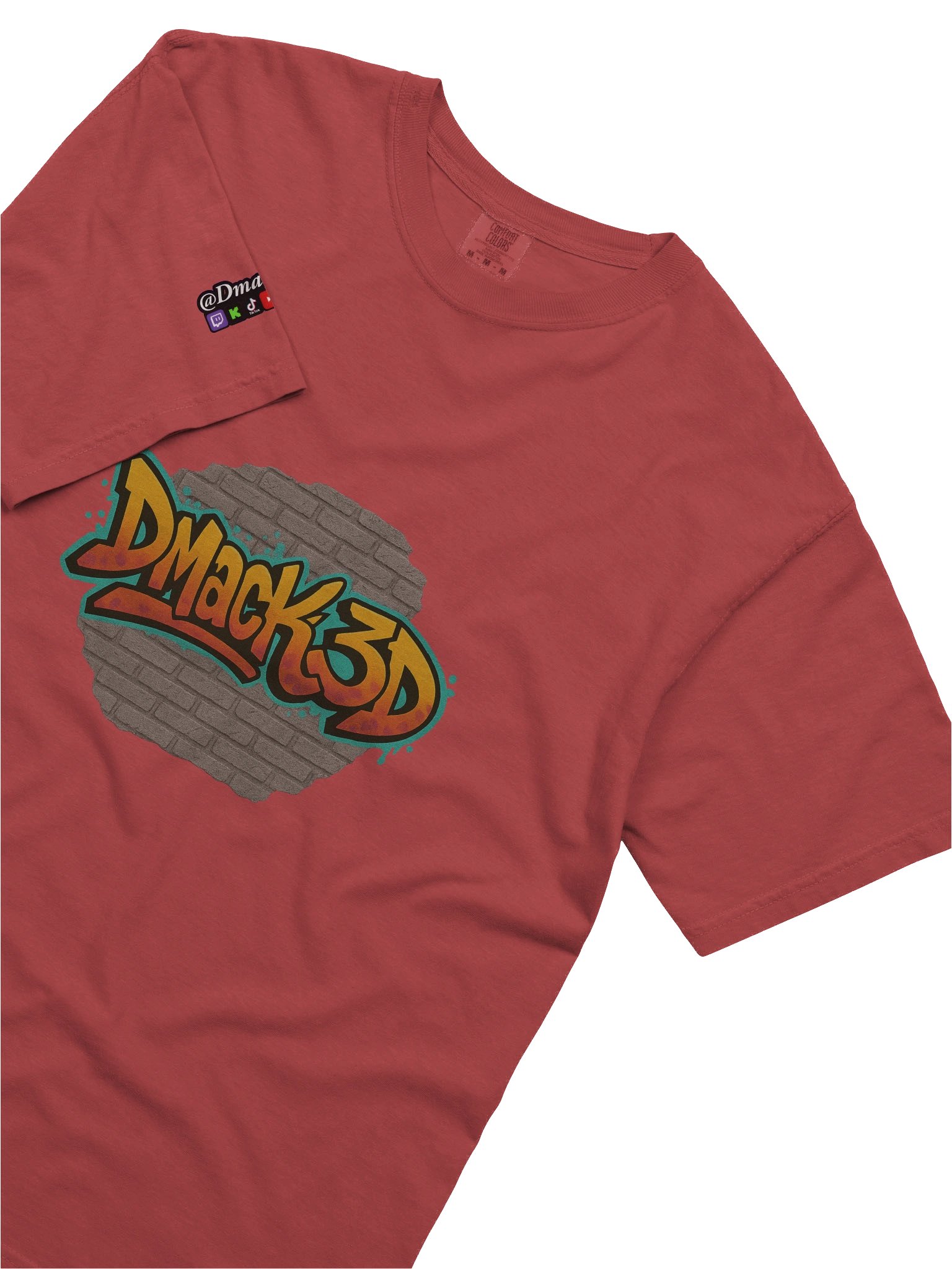 Dmack3D Graffiti Tee — Game Bold. Live Loud. product image (1)