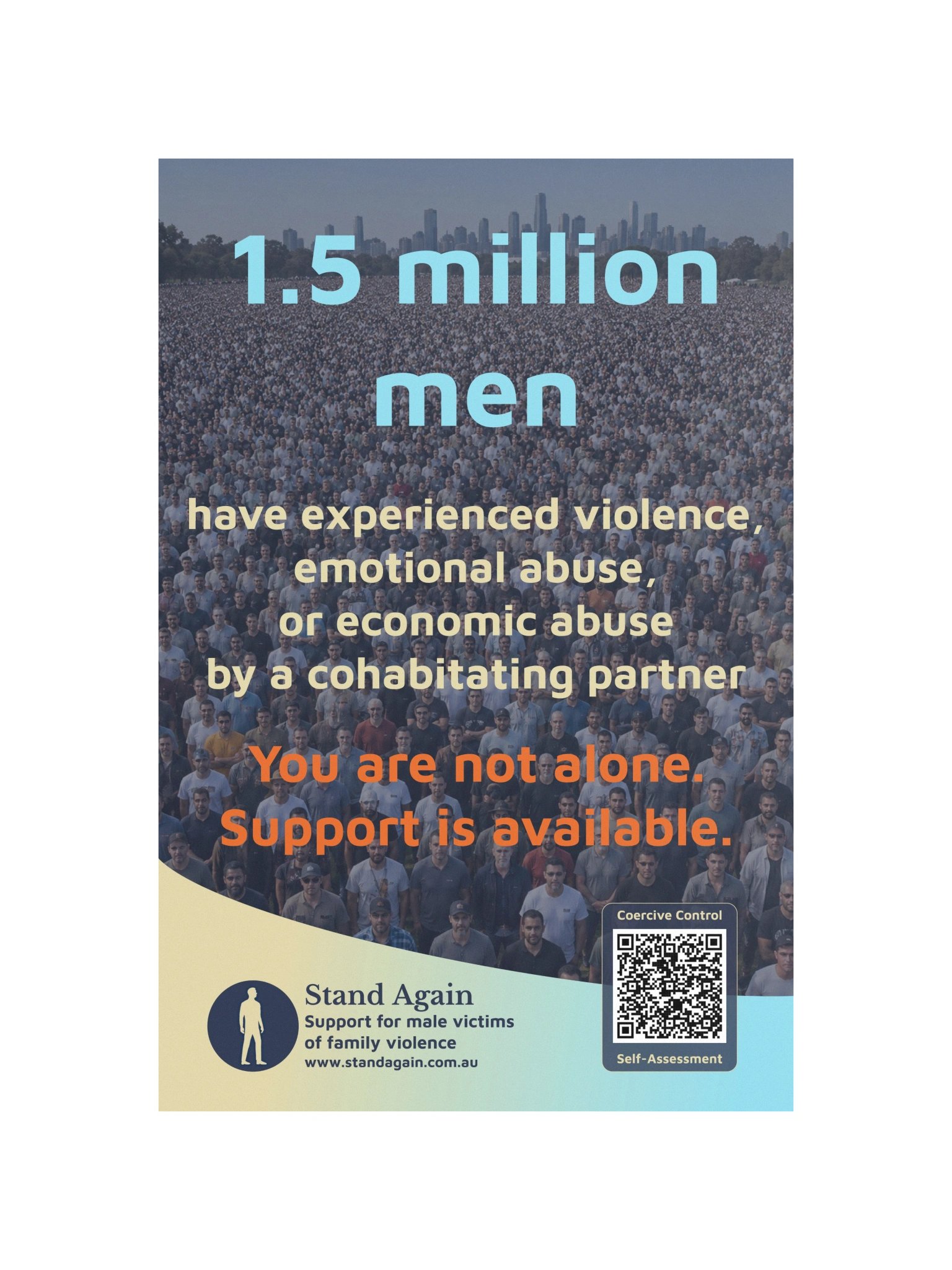 Poster E: "1.5 Million Men" product image (4)