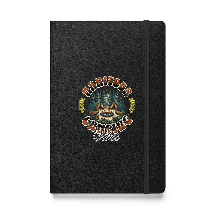 Manitoba Camping Vibes Hardcover Journal product image (1)