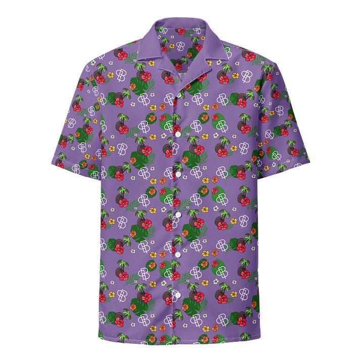 Tropical Island - Hawaiian Shirt in Purple product image (1)