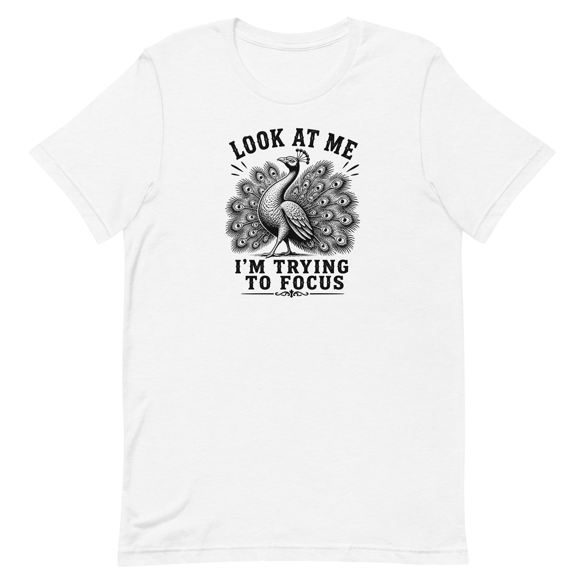 Look At Me Funny Peacock T-Shirt product image (1)
