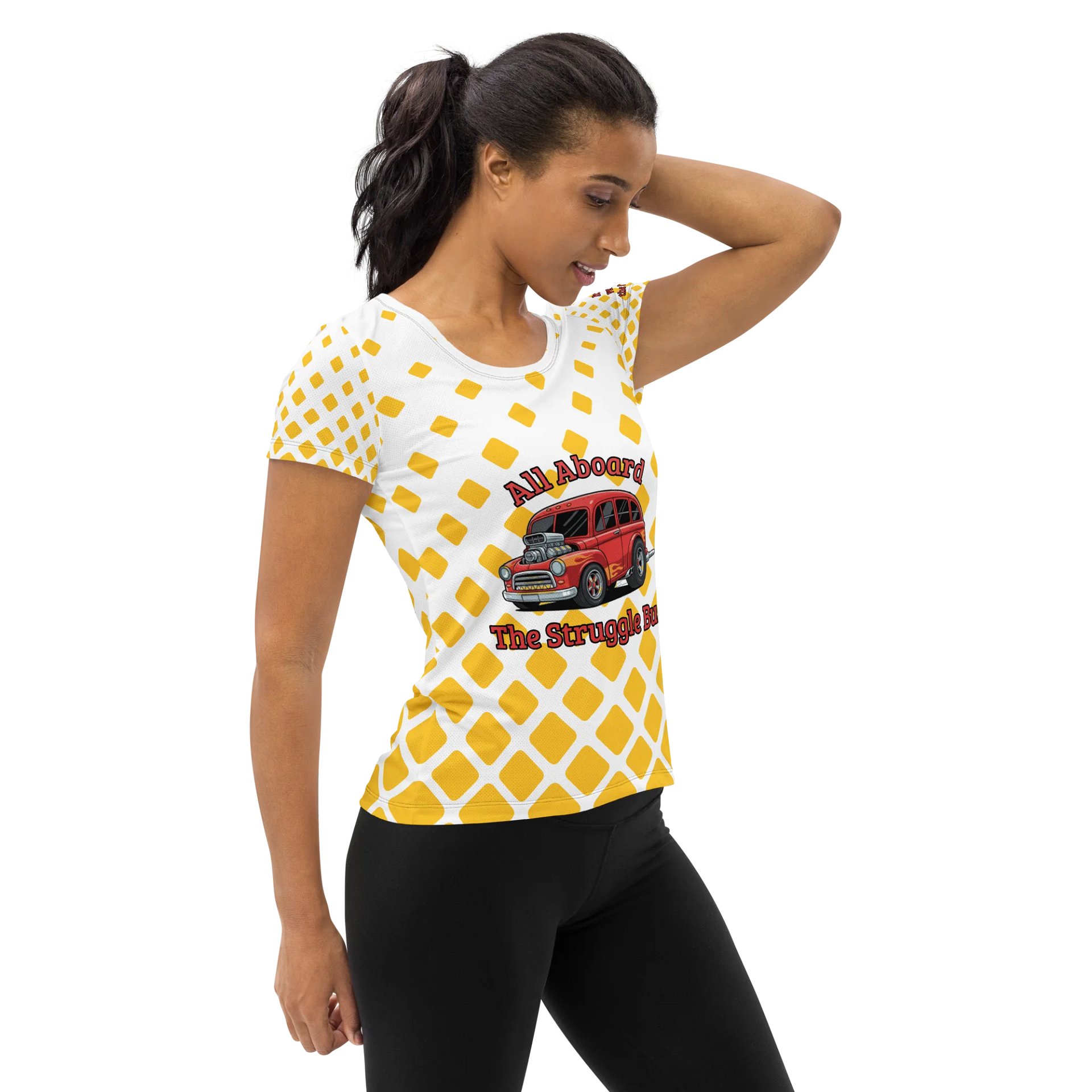 Struggle Bus Women's Athletic Tee product image (4)