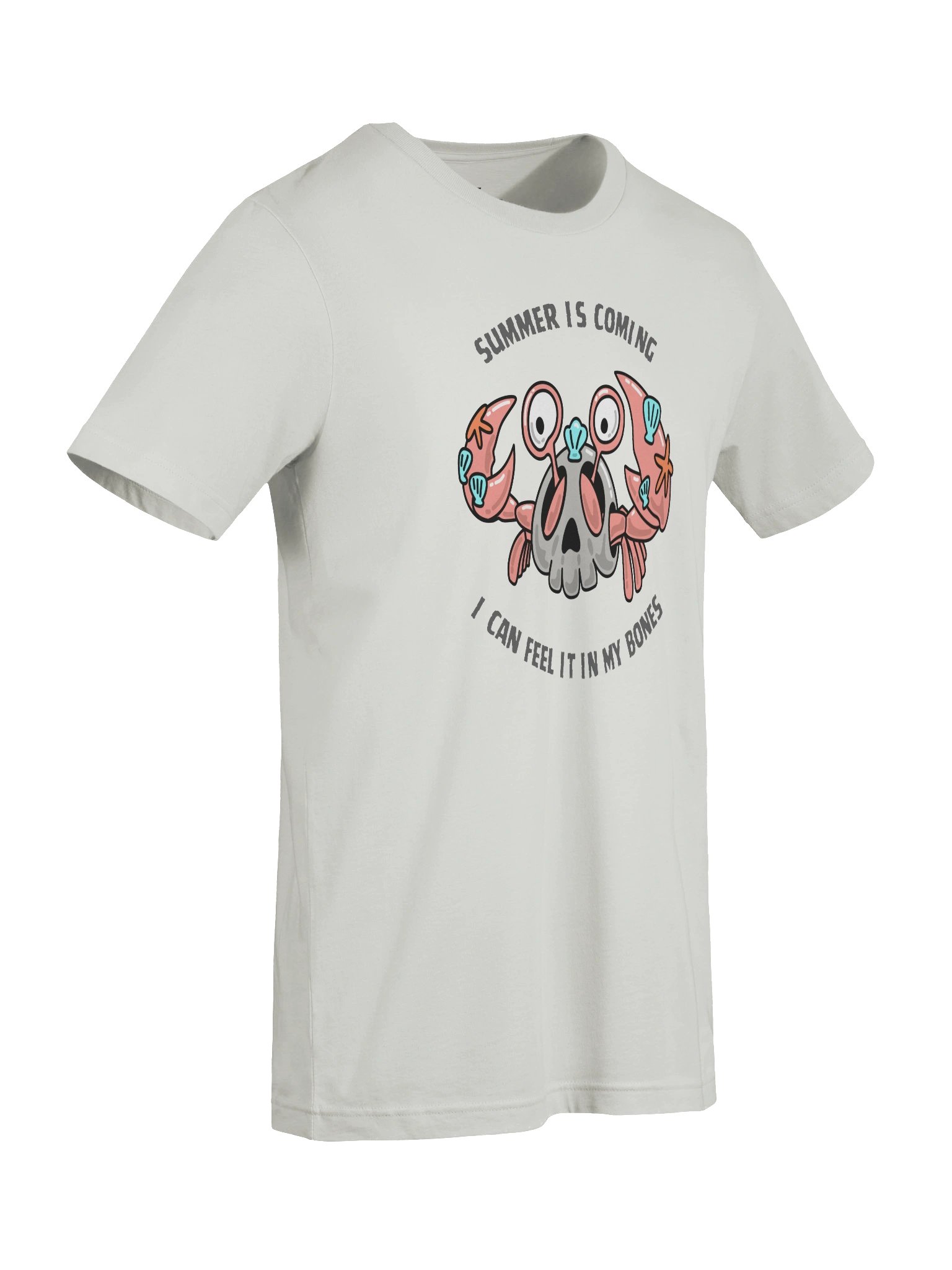 Summer Is Coming, I Can Feel It In My Bones — Skull Crab T-Shirt product image (7)