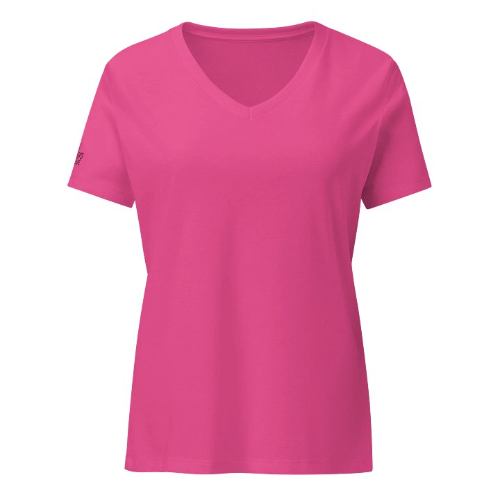Defenders LIVE Spirit Script Bright Feather Flow Women's V-Neck T-Shirt product image (2)