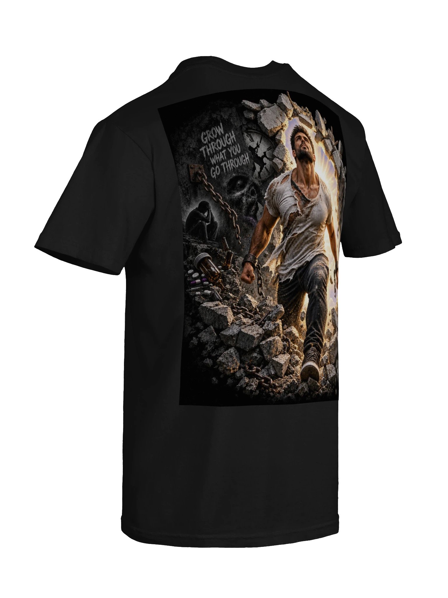 Grow Through What You Go Through Tee product image (8)