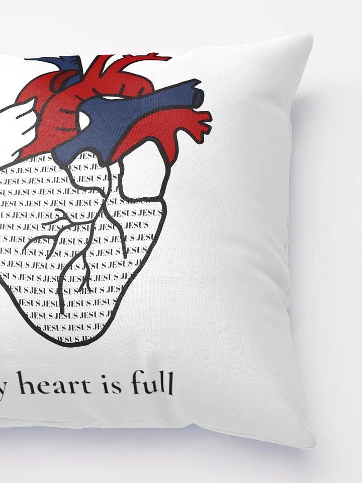 my heart is full pillow product image (2)