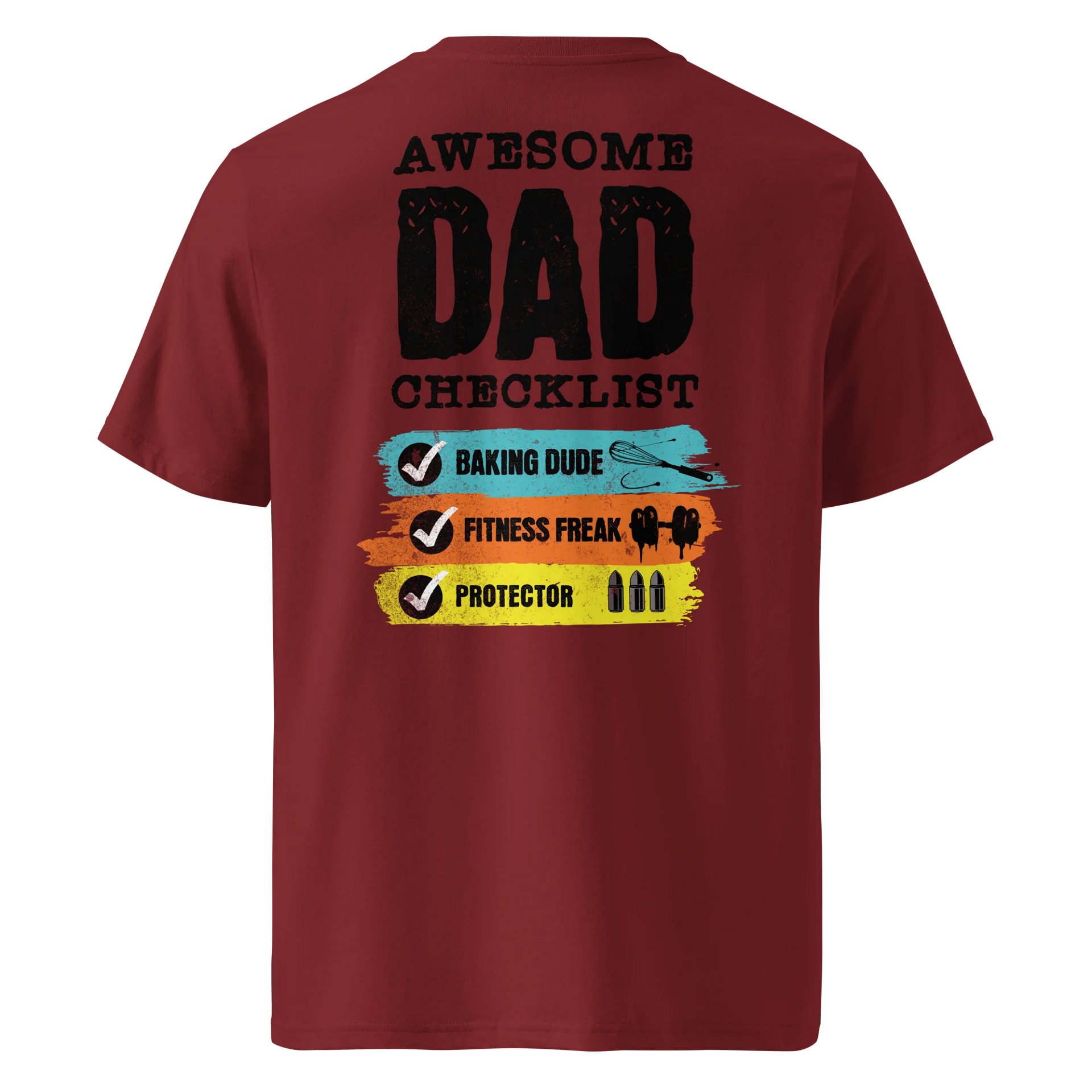 Awesome Dad Ribbed T-Shirt product image (9)