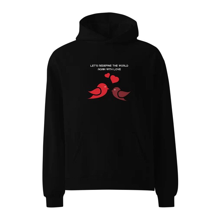 Lovebirds Unisex Oversized Hoodie product image (1)