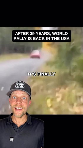 It’s finally happening. After 39 years, the World Rally Championship is coming back to America. August 26–29, 2027. 🏁

Americ...