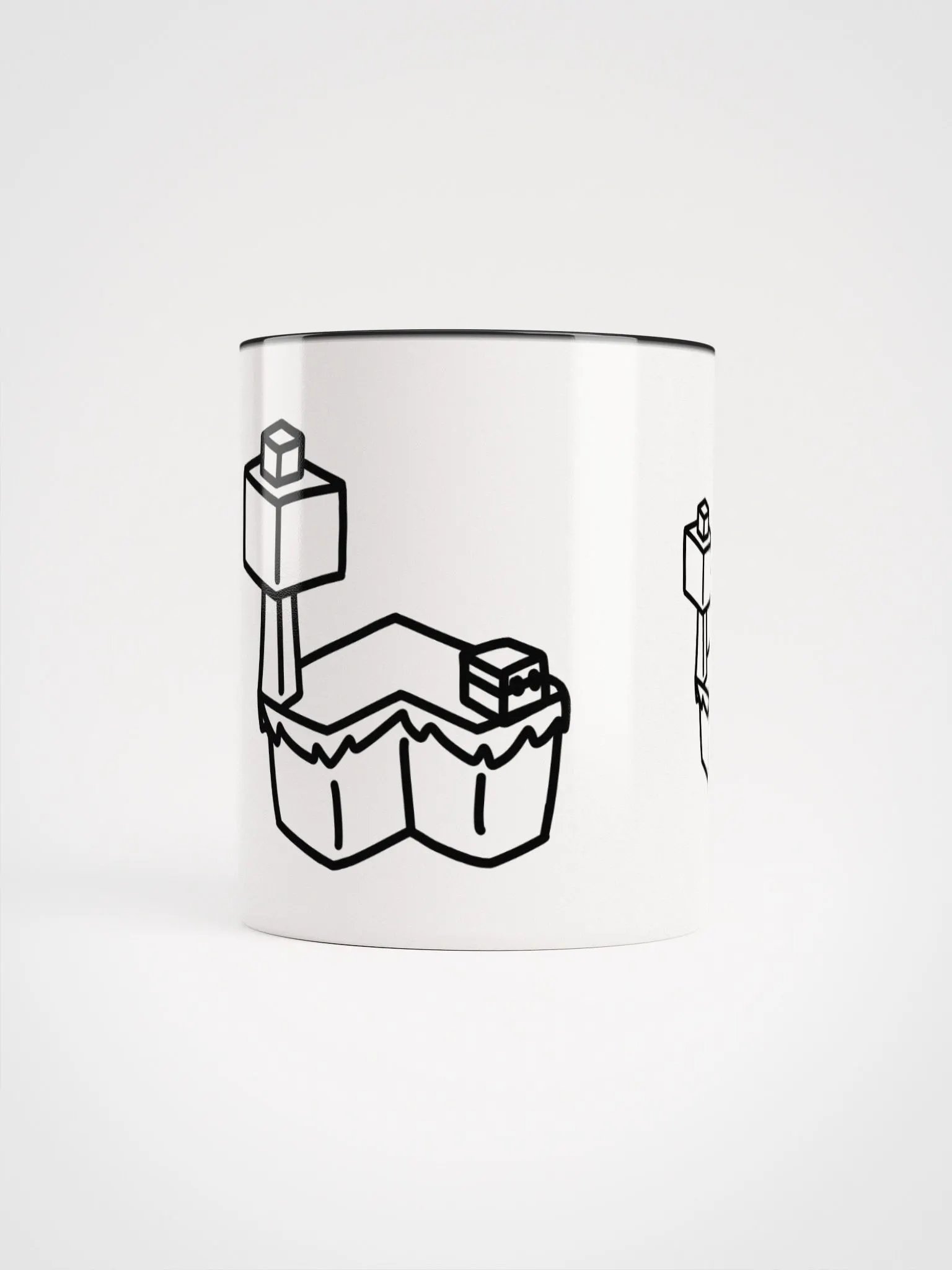 Skyblock Doodle Mug product image (4)