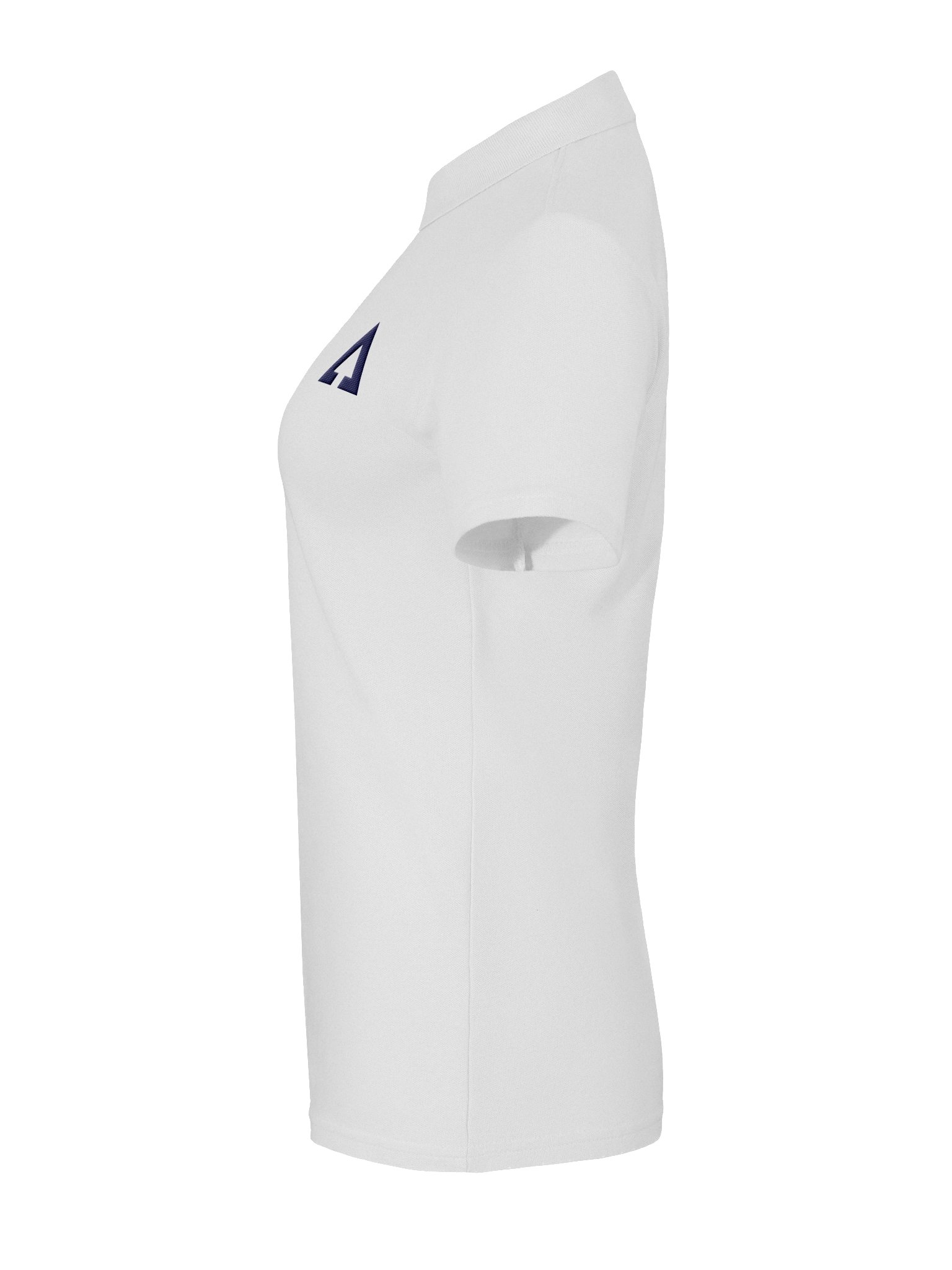 Singular Triangle - Embroidered Women's Polo Shirt - Light product image (4)
