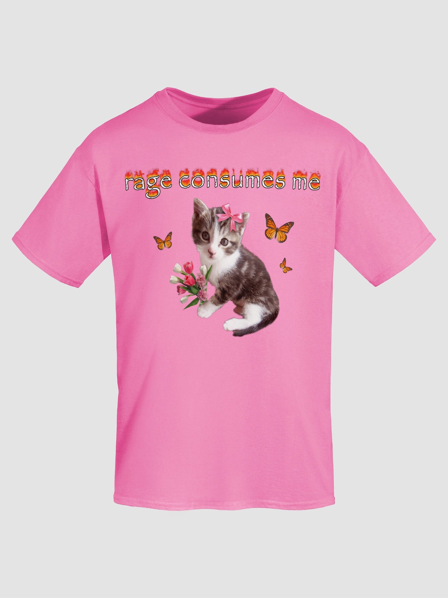 Rage Consumes Me Cat T-shirt product image (41)