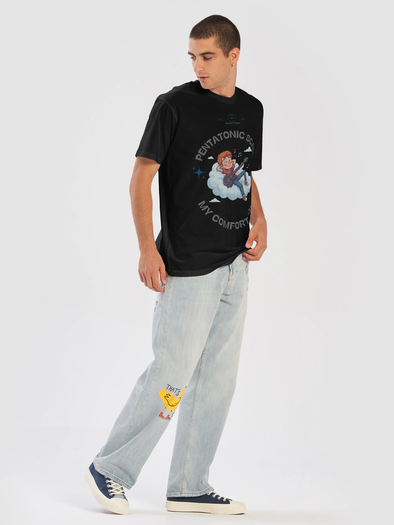 "Pentatonic Scale: My Comfort Zone" Premium Tee product image (5)