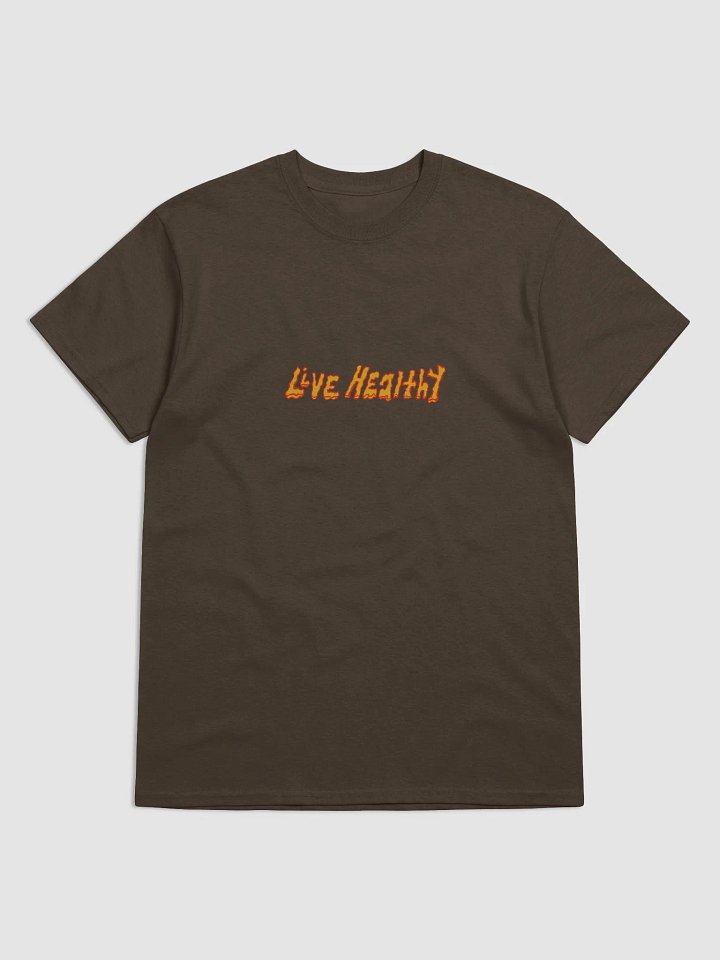 Live Healthy Brown Tee product image (1)