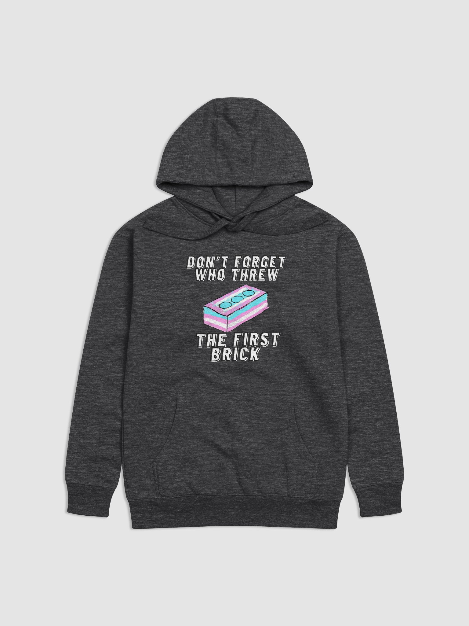 Don't Forget Who Threw the First Brick Hoodie product image (6)