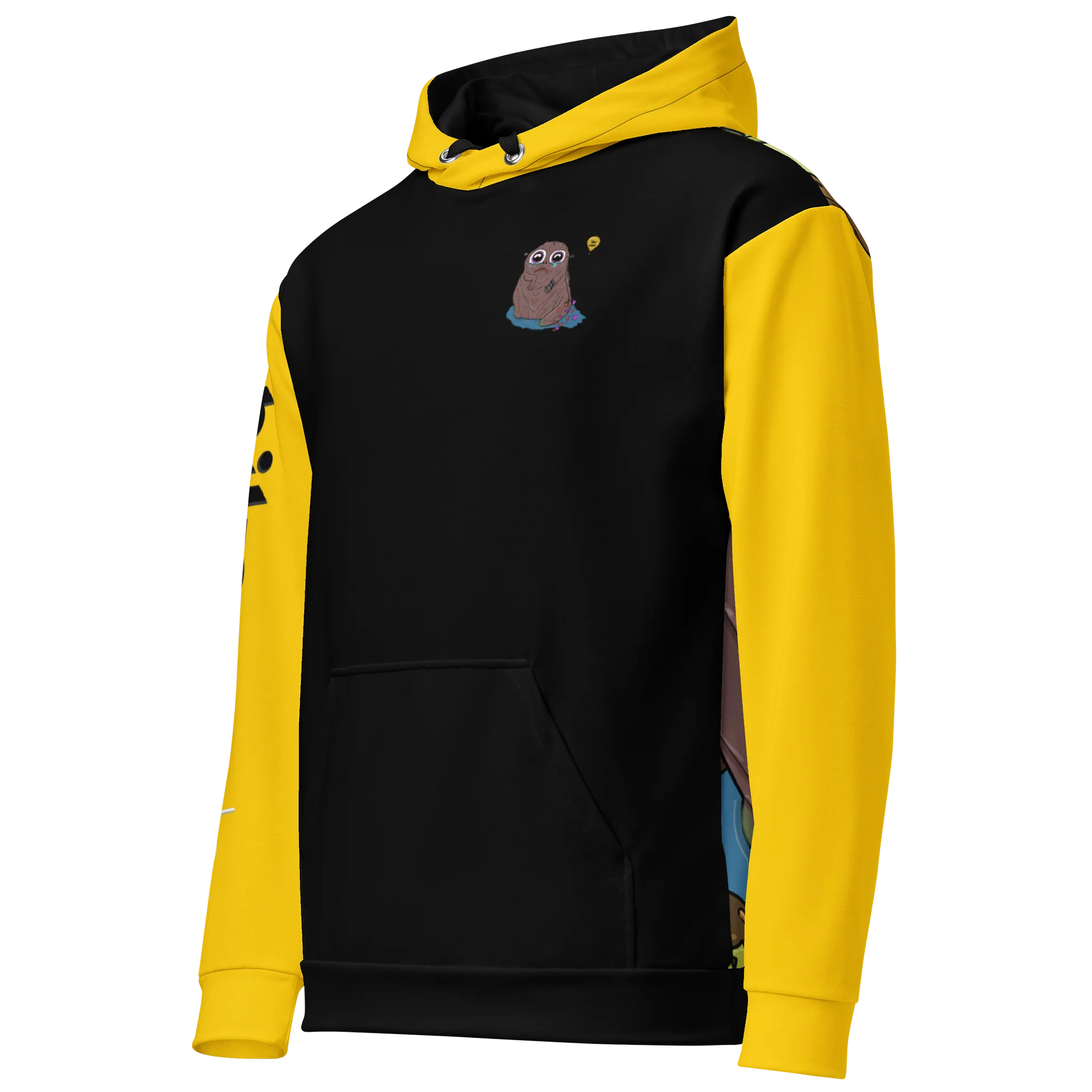 Black and Yellow Squabba Mural product image (2)