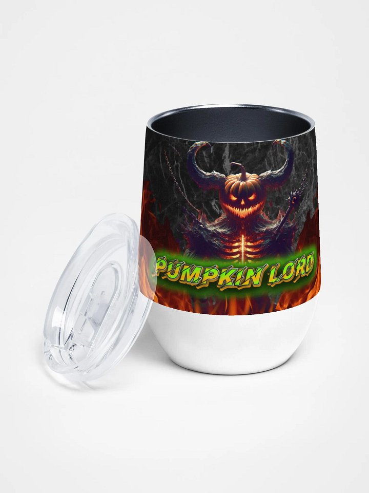 Pumpkin Lord Wine Tumbler product image (1)