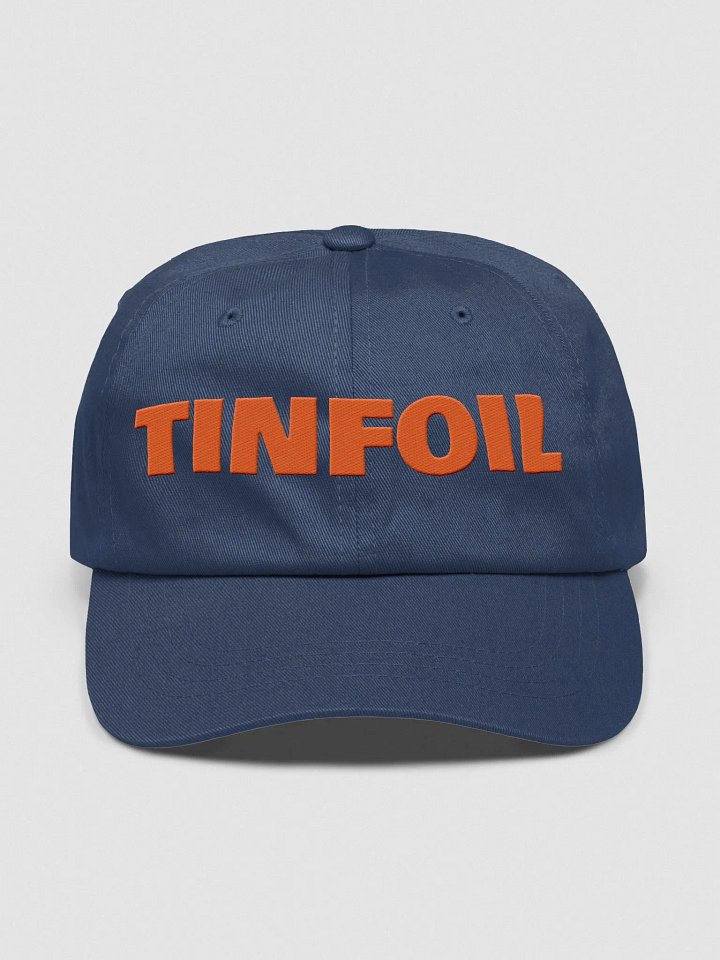 Tinfoil Hat - Orange On Navy product image (1)