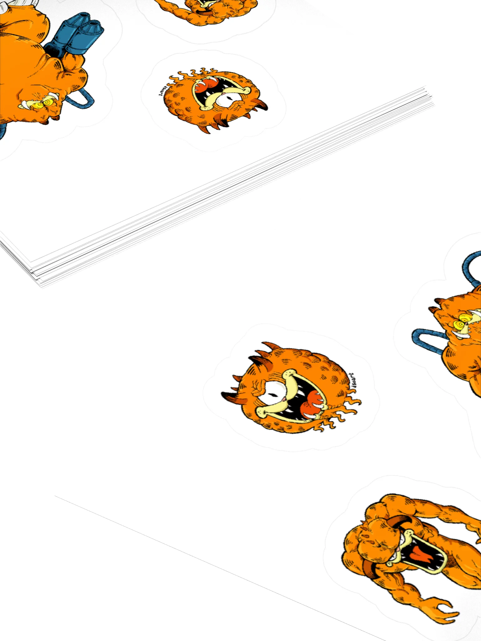 Doom Garfs Stickers product image (4)