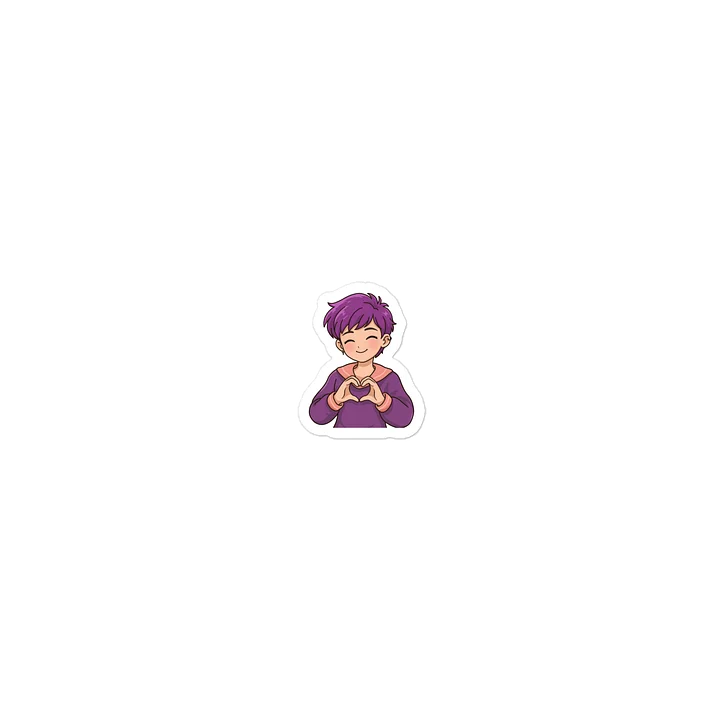 Firesong Heart Sticker product image (1)