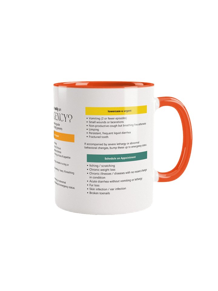 Dog Emergency Urgency Mug product image (21)