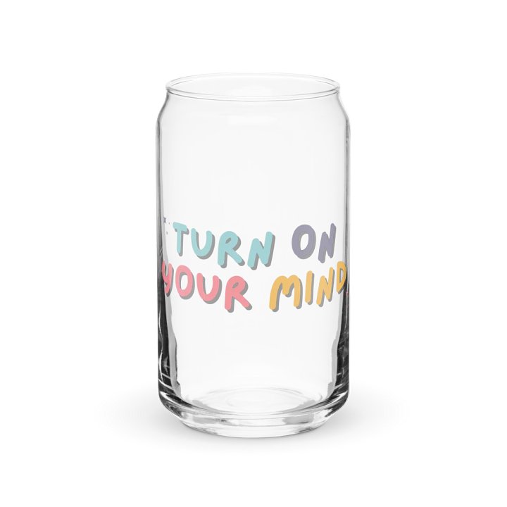 Turn on your mind Can-Shaped Glass product image (2)