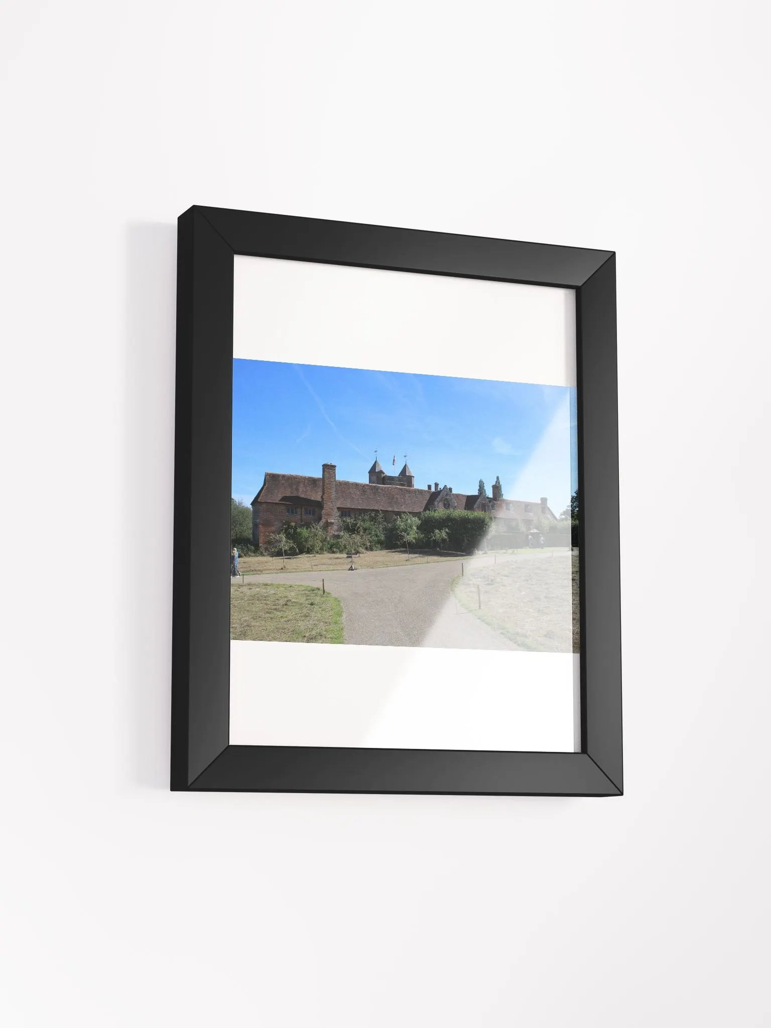 Sunny Path Framed Matte Poster product image (10)