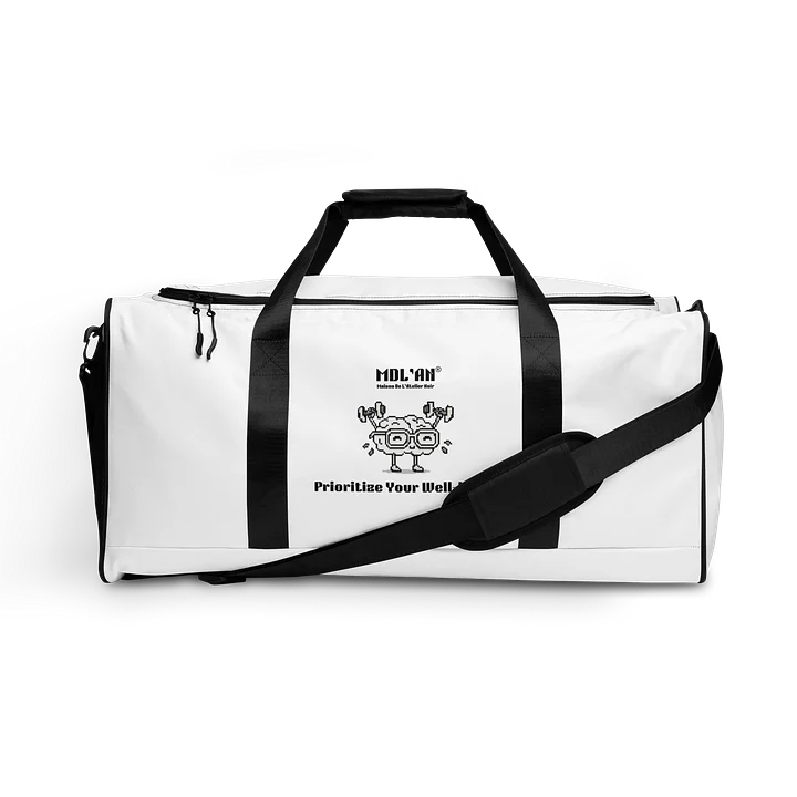 MDL'AN® | Prioritize Your Well-Being - Pixel Geek Duffle Bag product image (1)