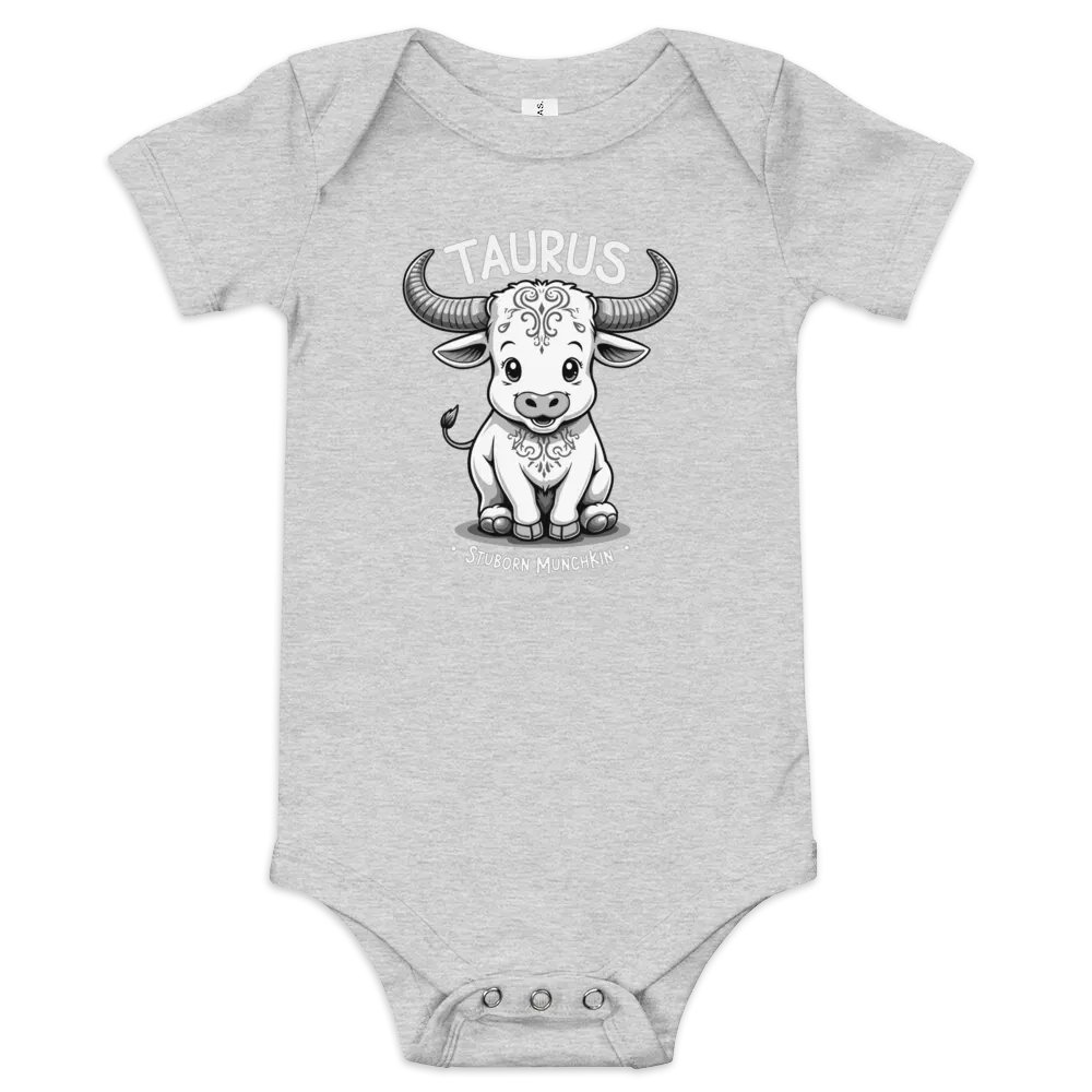 Taurus Bull Baby Onesie product image (4)