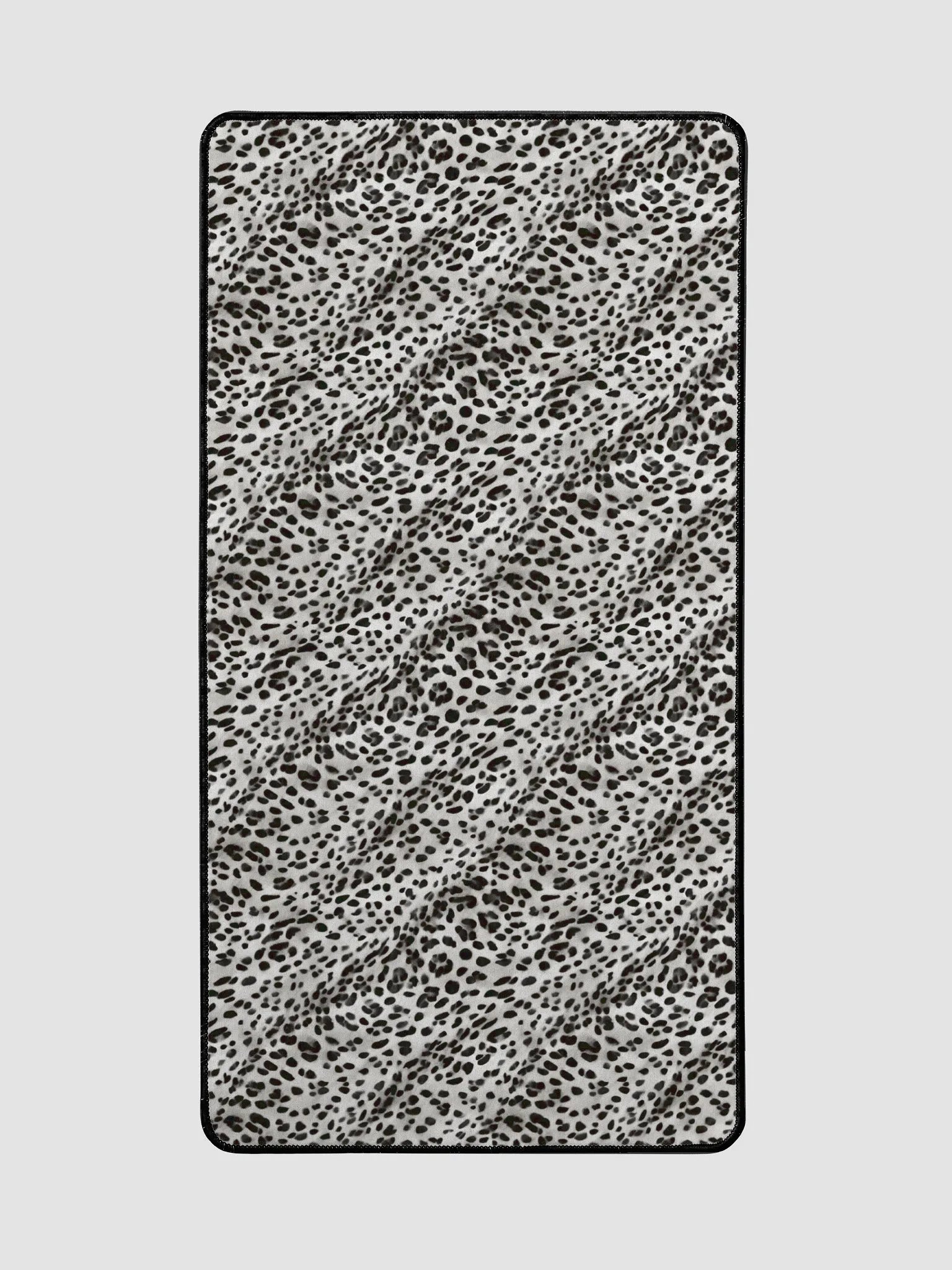 Grey Leopard desk Mat product image (2)