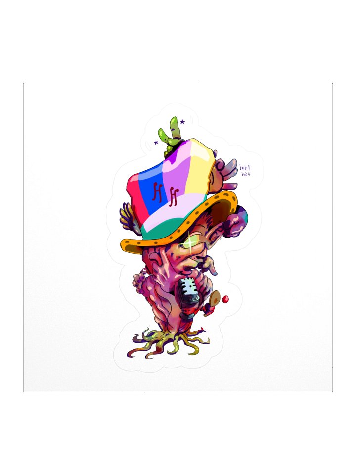 Slime Hatter Sticker product image (1)