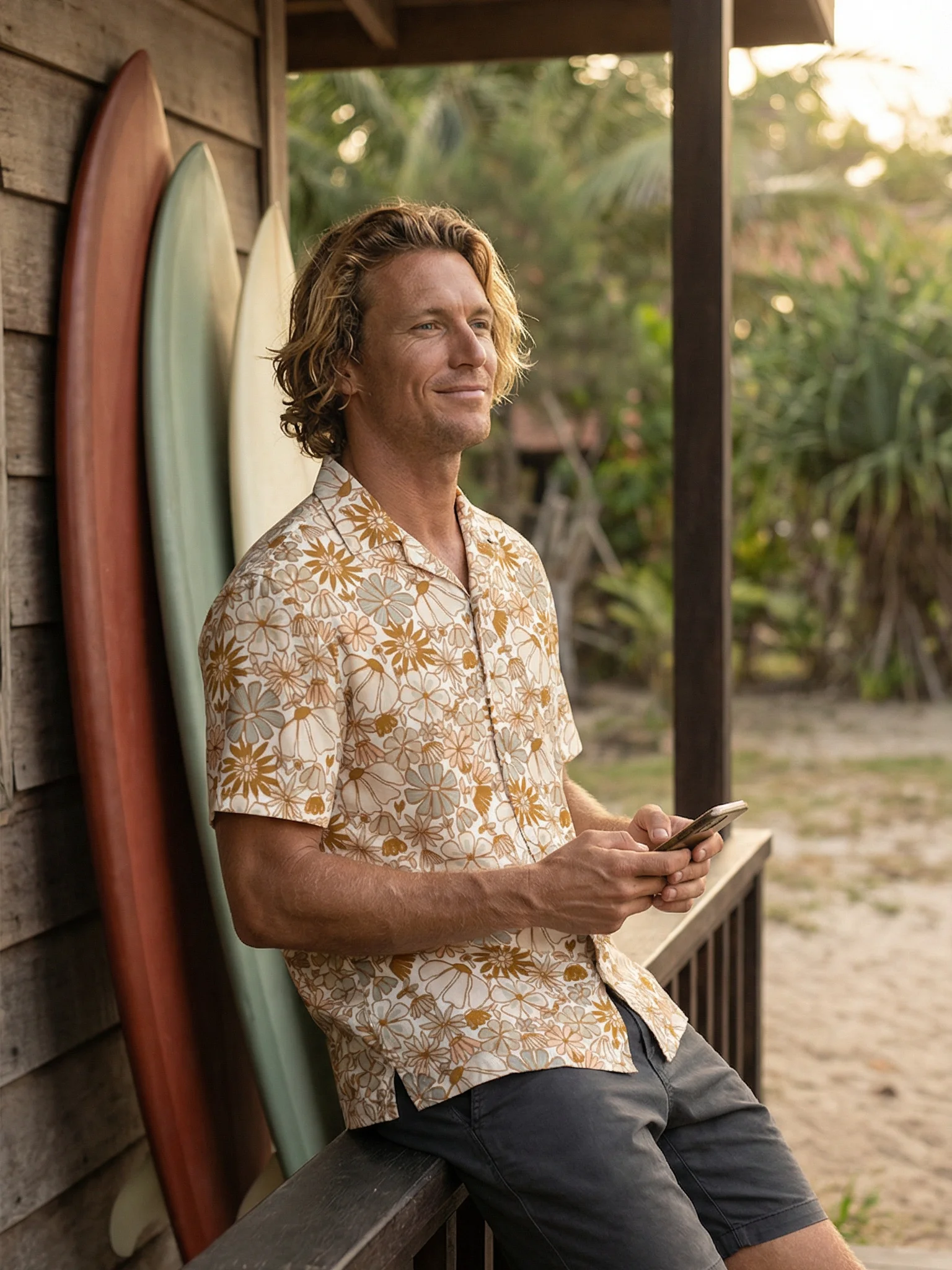 Retro Floral Hawaiian Shirt product image (1)