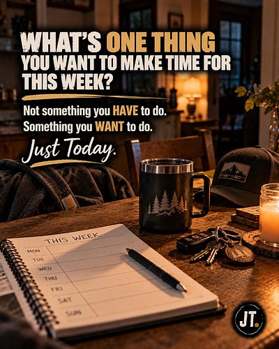 Sunday night usually comes with a mental list of everything we need to get done this week.

Work. Appointments. Errands. Chor...