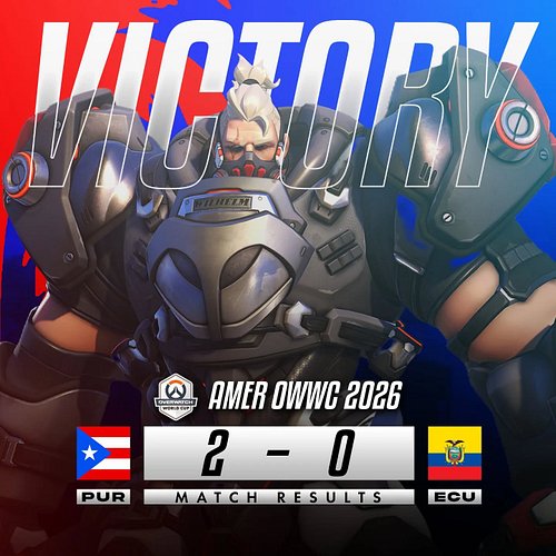 ¡Y se acabó! 🇵🇷 2 - 0 🇪🇨 #OWWC2026

Hoy el mundo entero sabe que Somos Grandes