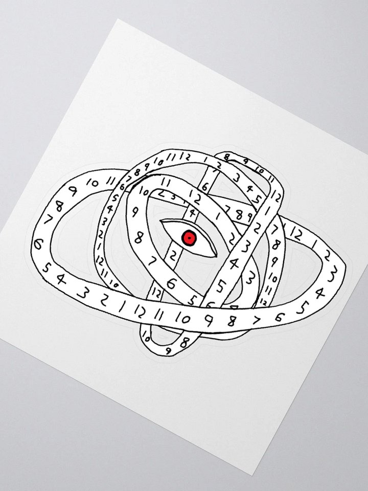 Biblically Accurate Clock Sticker product image (6)