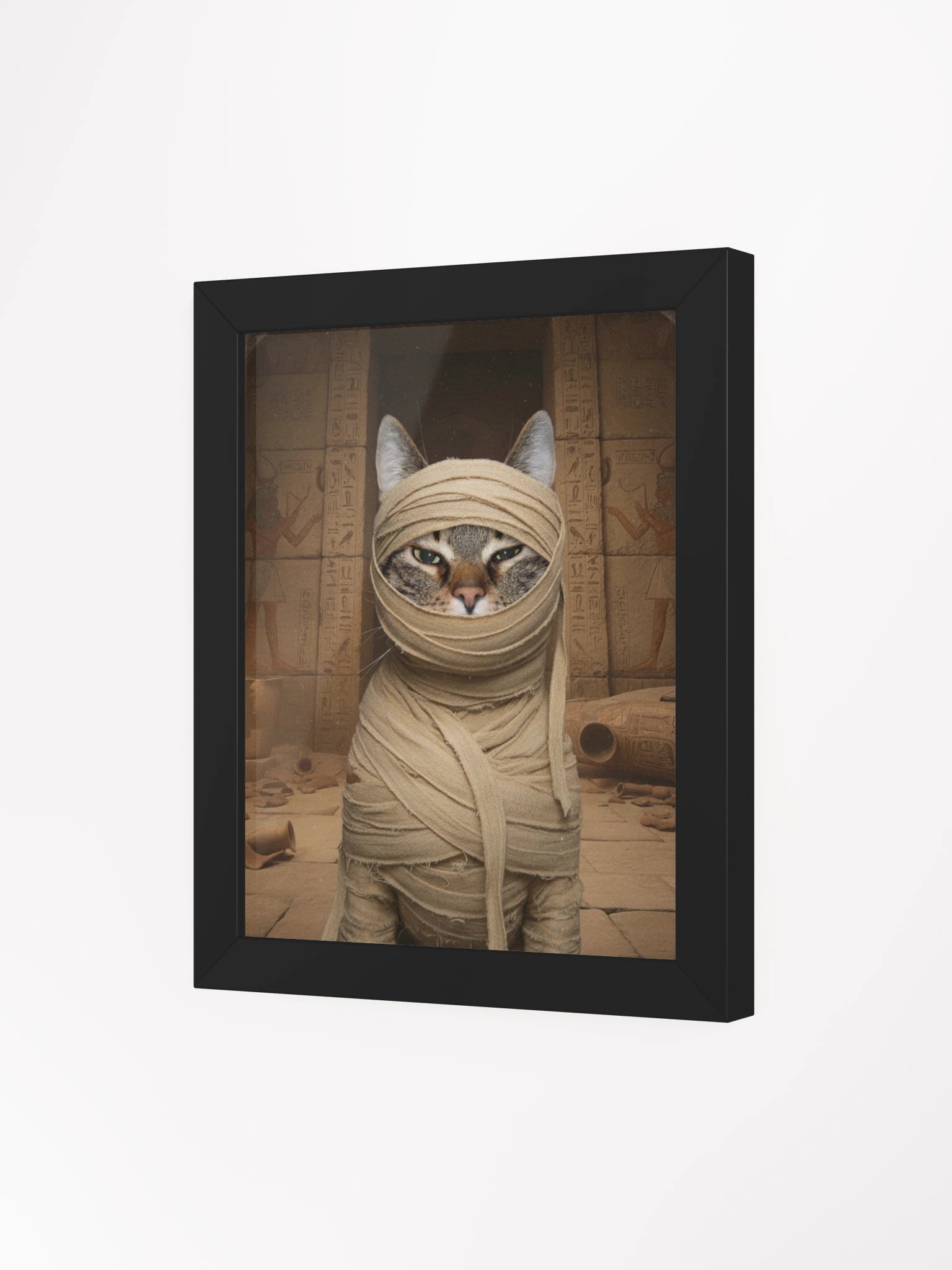 HALLOWEEN NIGHT / FRAMED PET ART / HIGH-QUALITY PRINT product image (4)