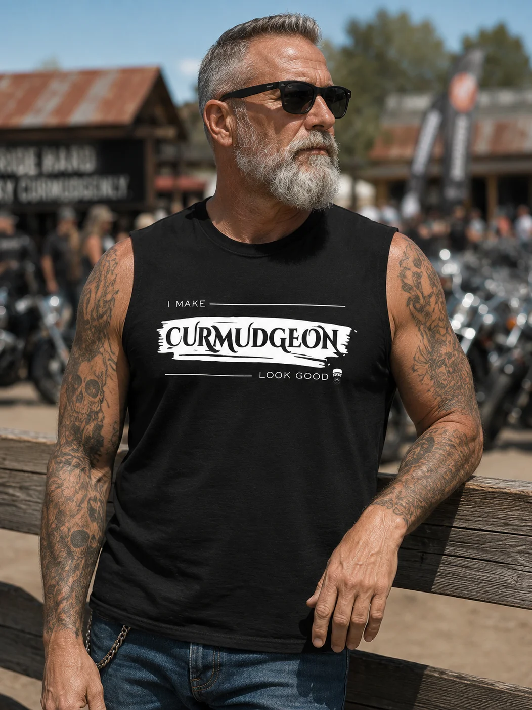 Curmudgeon Muscle Tee product image (1)