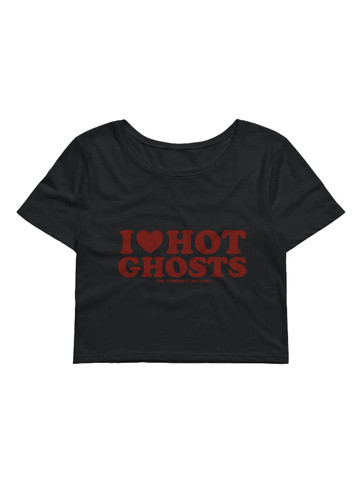 HOT GHOSTS CROP tee product image (1)