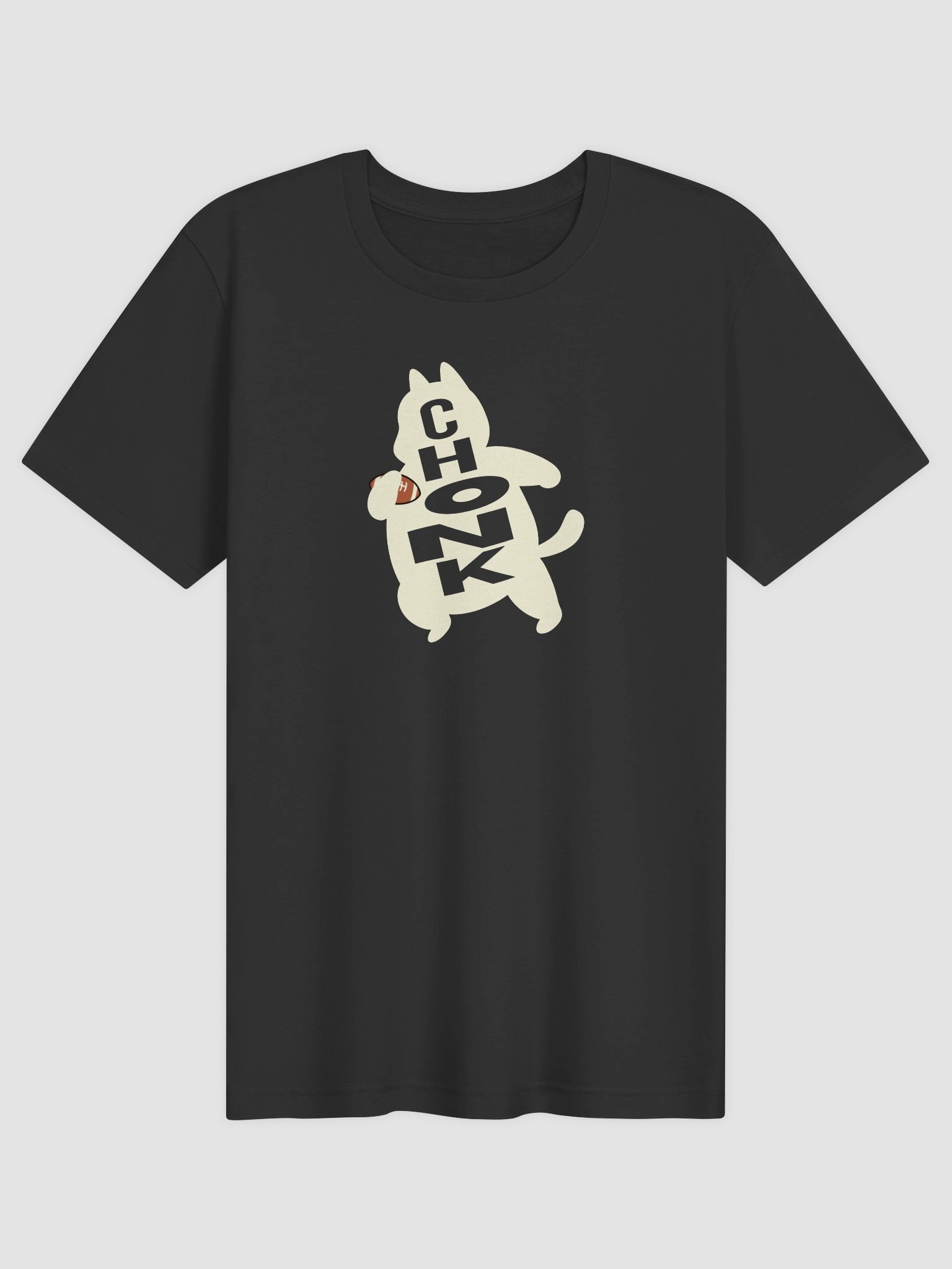 American Football Chonk Cat 1 - Unisex Adult Super Soft Lightweight T-shirt product image (1)
