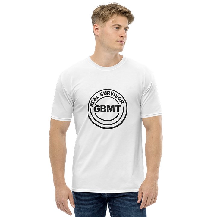 GBMT Real Survivor Circle Tee – White Edition product image (1)