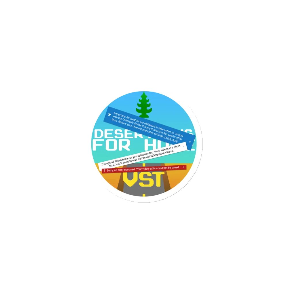 VST Inside Joke Magnet - YouTube Errors product image (1)