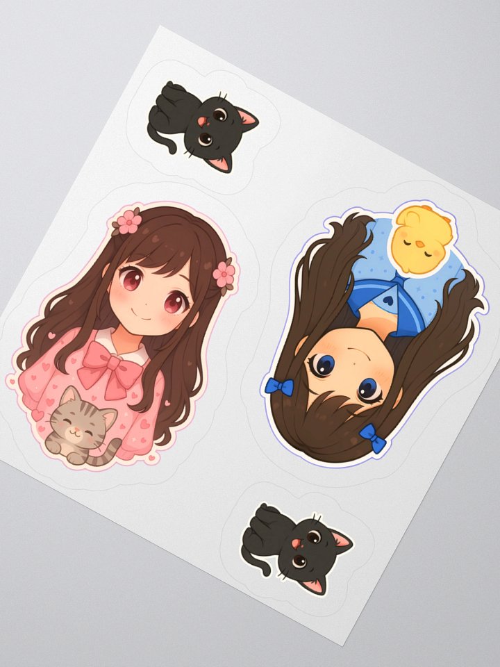 NGN PINK-BLUE team sticker product image (2)