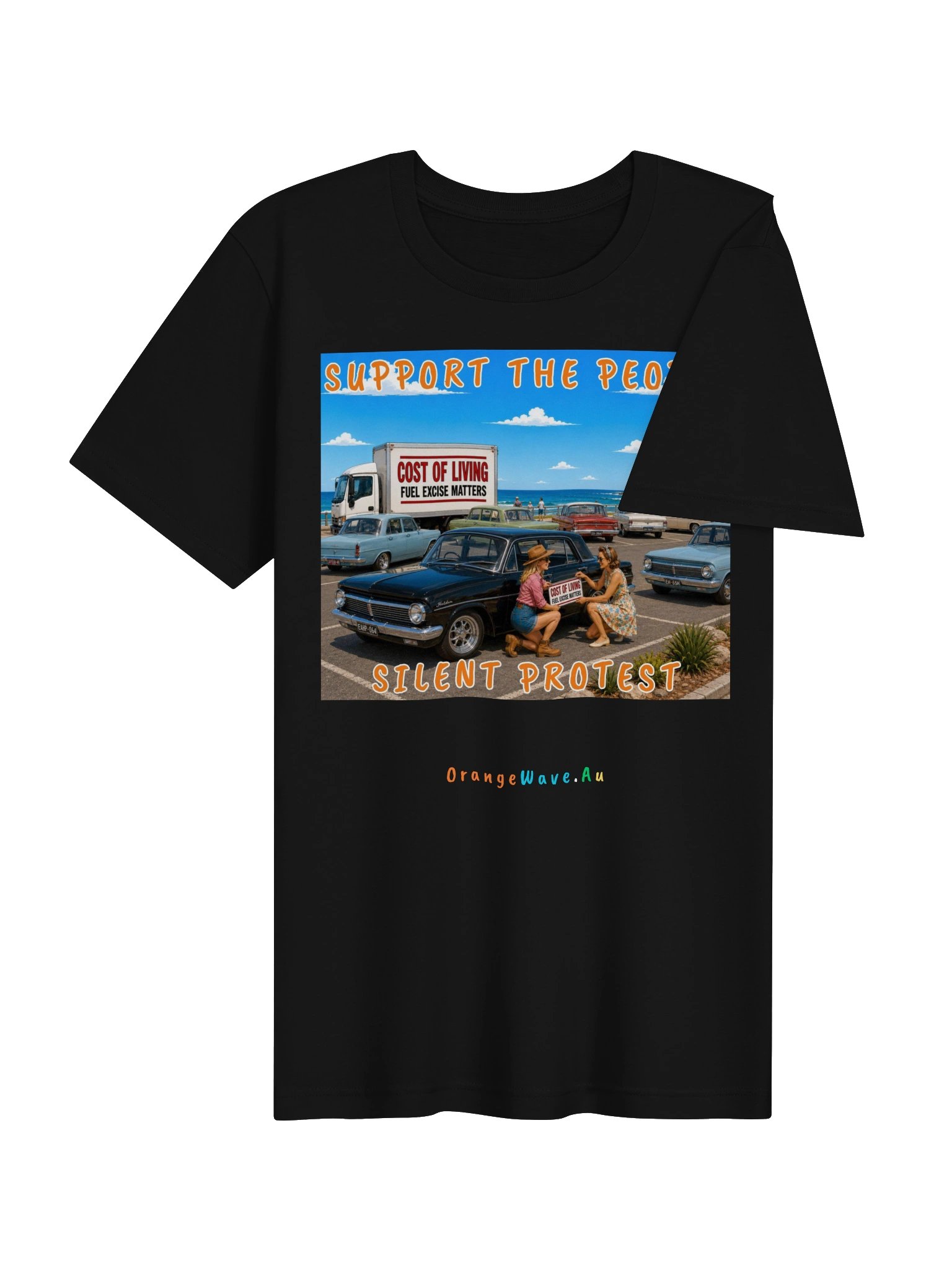 Silent Protest Support the People Tee product image (4)