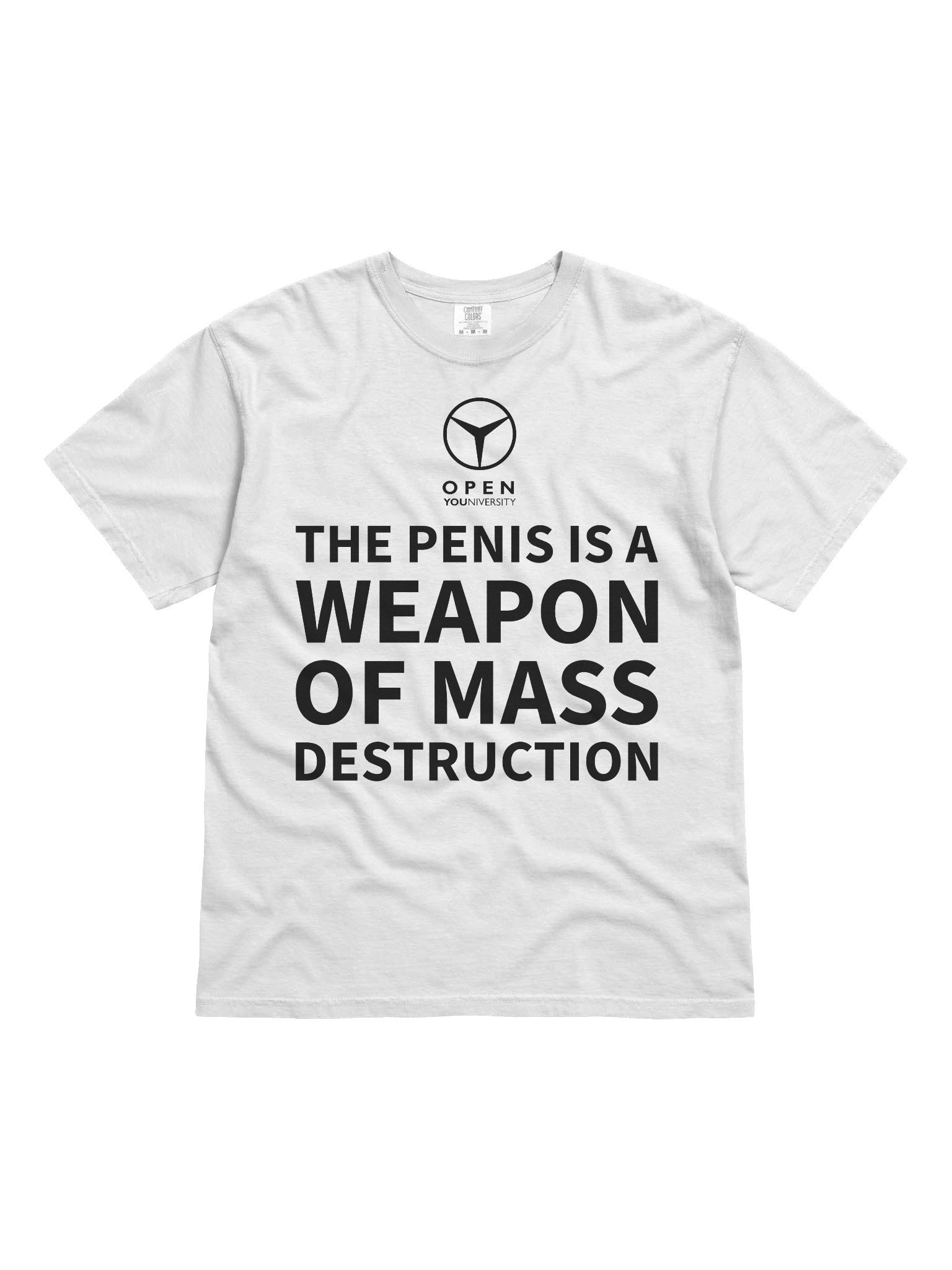 THE PENIS IS A WEAPON OF MASS DESTRUCTION- White Version product image (3)