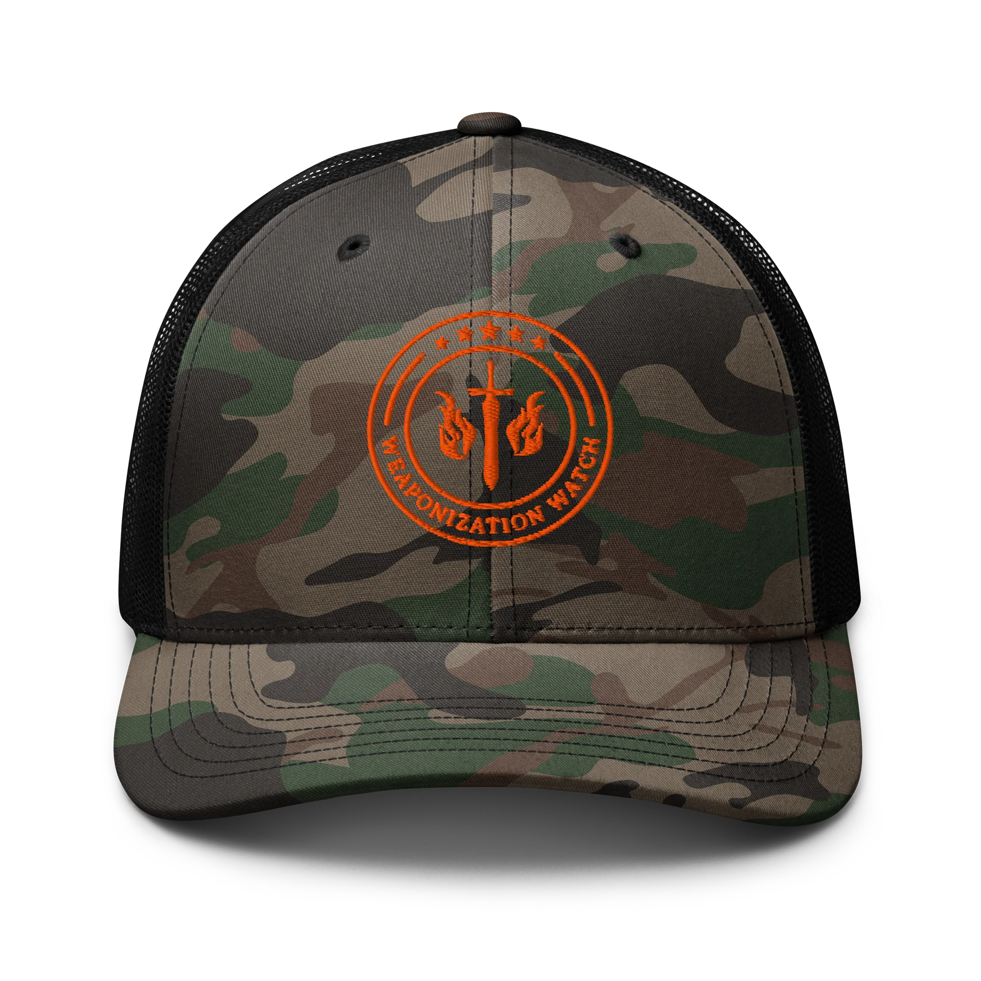 WW Camo & Orange Emblem Cap product image (1)