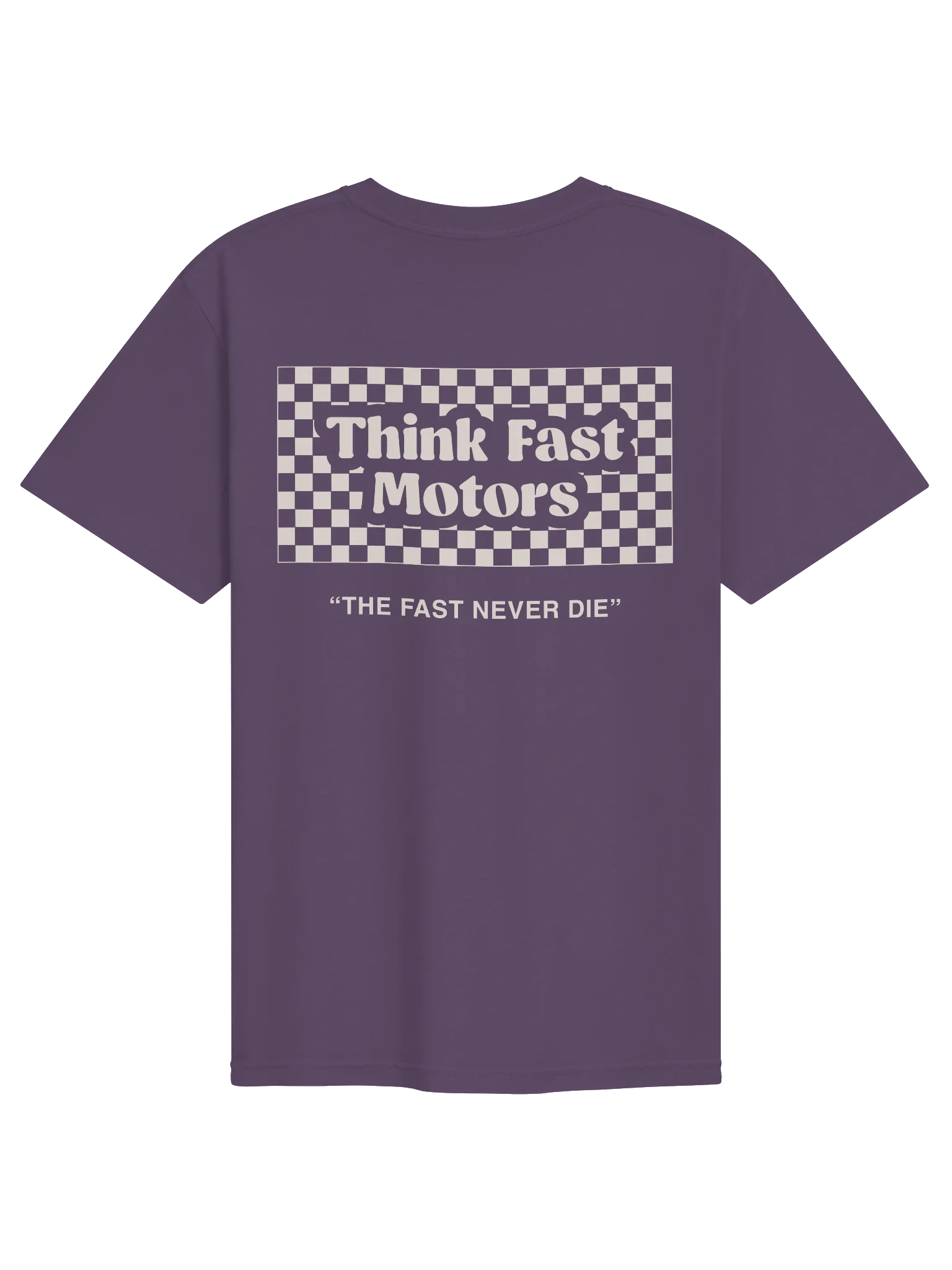 The Fast Never Die Tee - Grape product image (2)