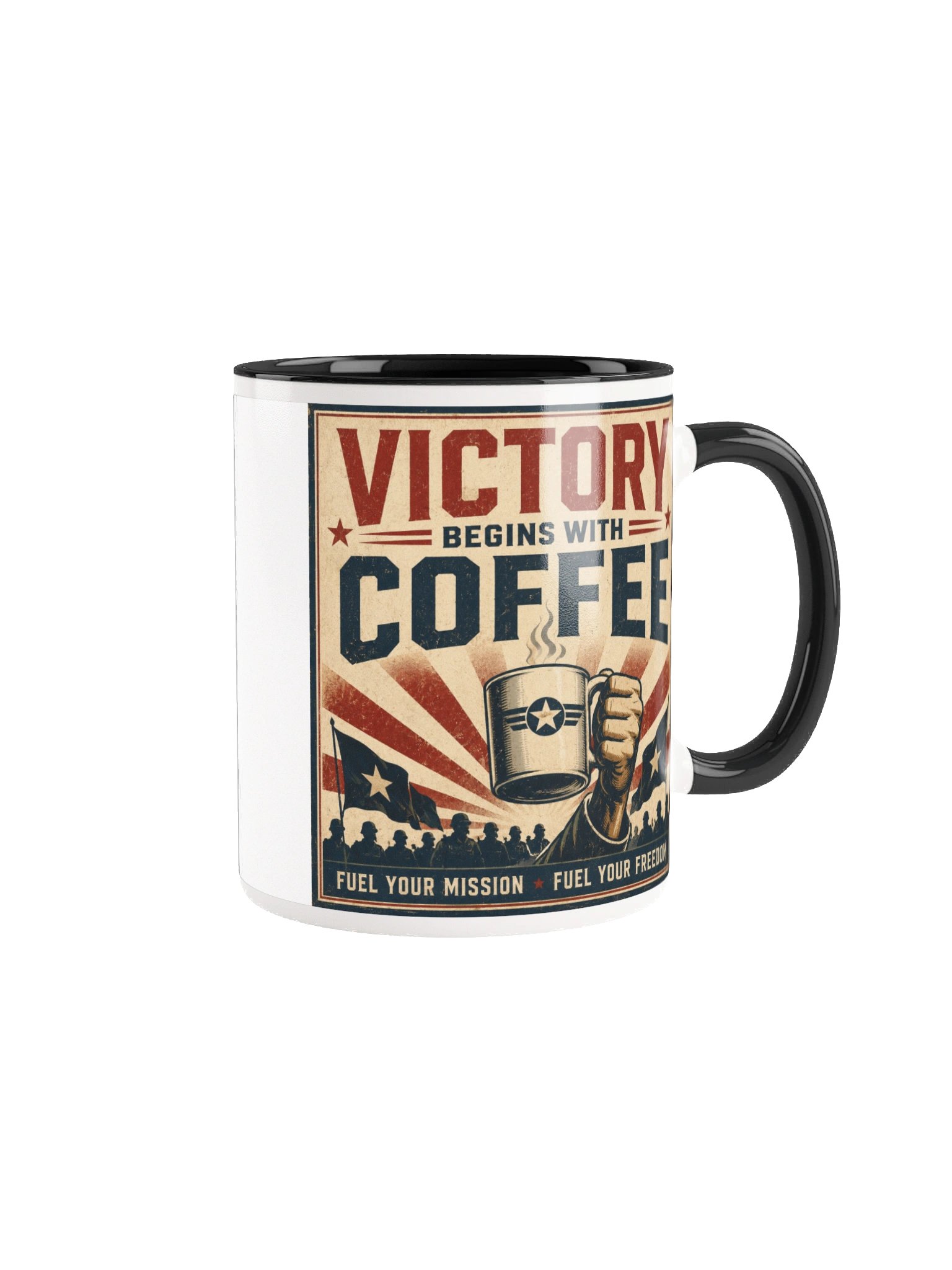 Victory Begins With Coffee Mug product image (6)