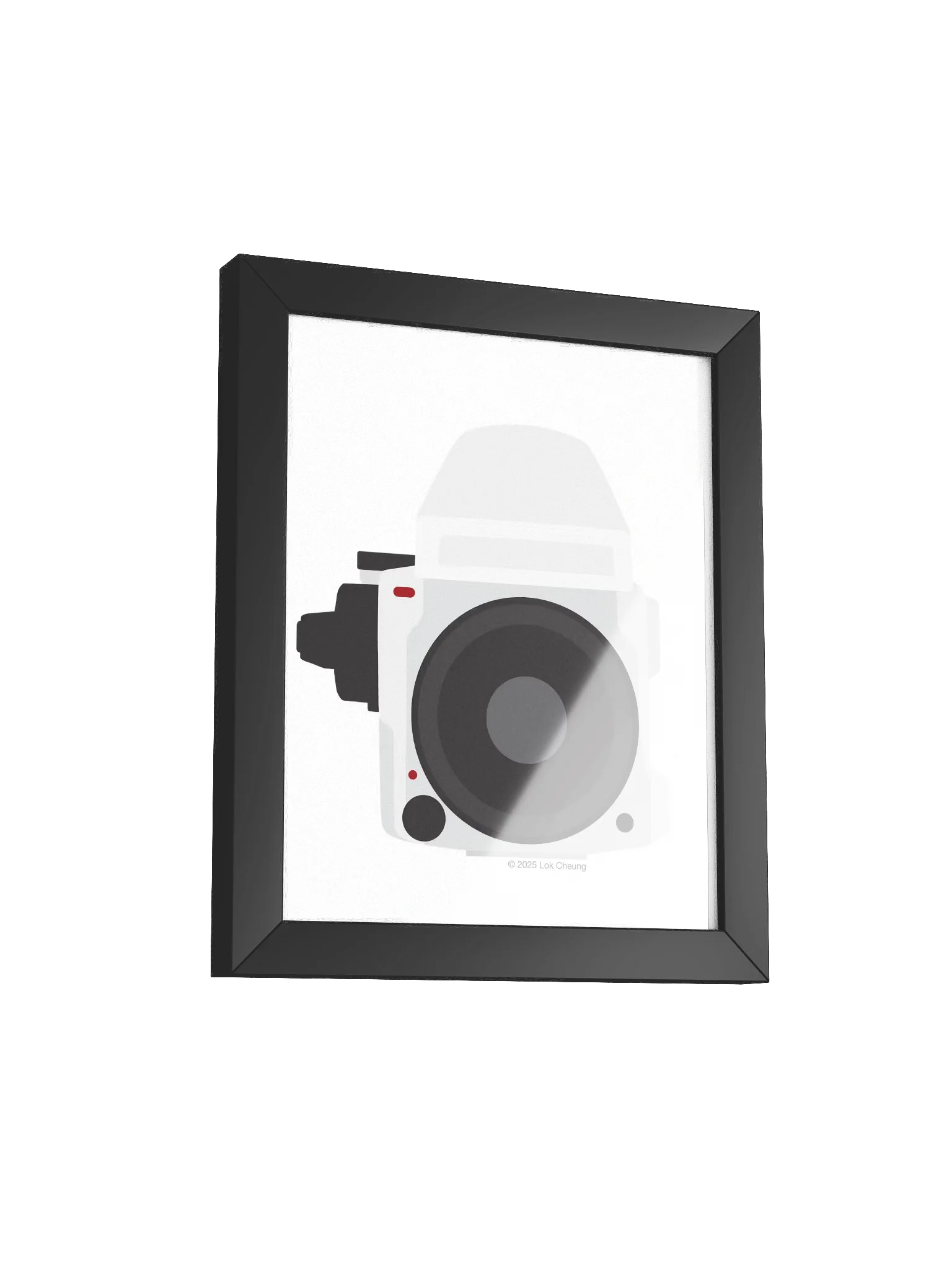 M645 White - Framed Poster product image (9)