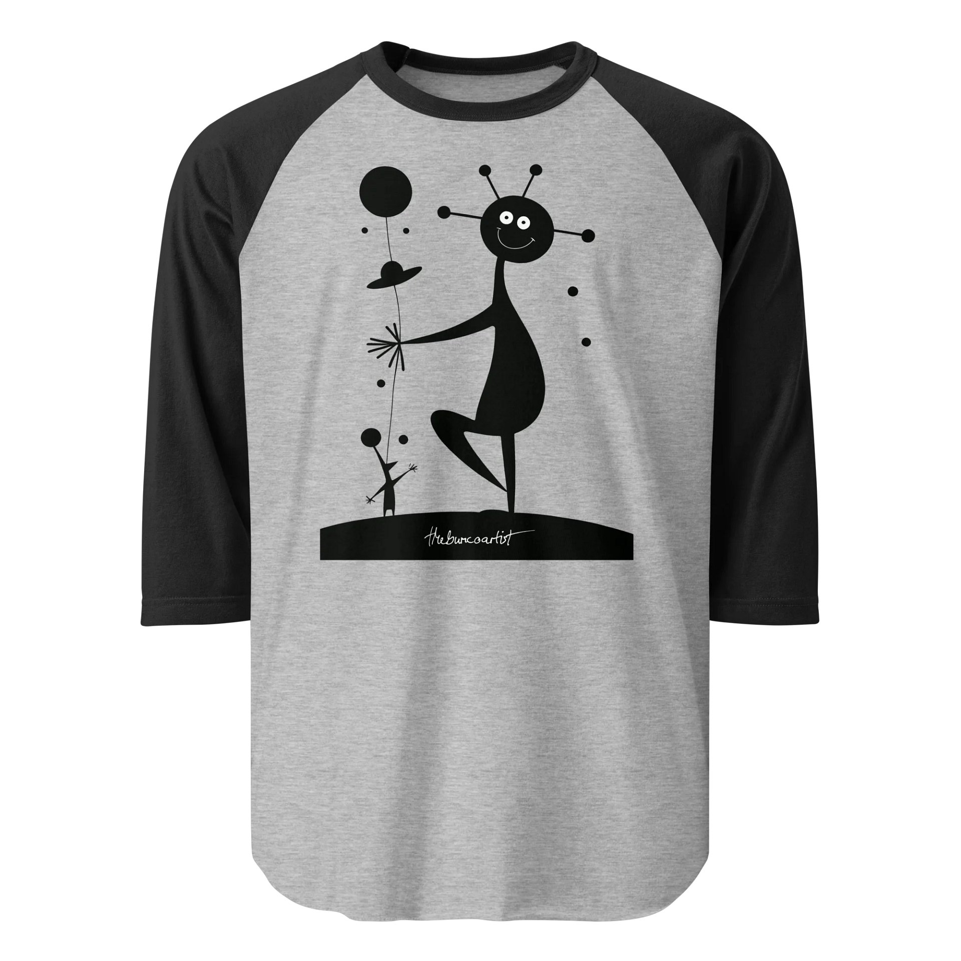 Tultex Fine Jersey Raglan Tee product image (1)