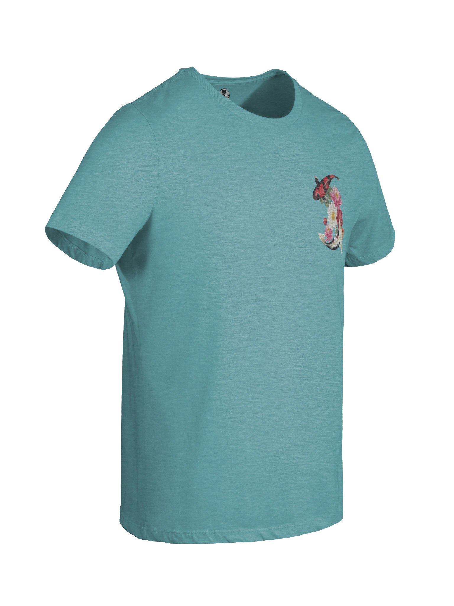 Koi & Sakura Womens Heart Shirt product image (54)